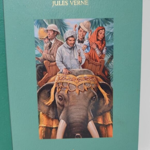 Around The World In Eighty Days By Jules Verne Hardcover Classic Edition - Picture 2 of 9